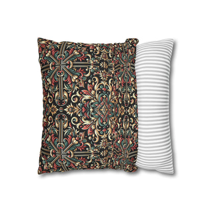 Streetwear Renaissance Artistic Clash of Old and New Spun Polyester Square Pillowcase - 8404 Design-46