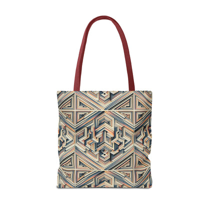 Tech Illusion Graphics Futuristic Artistry Tote Bag - 8404 Design-52