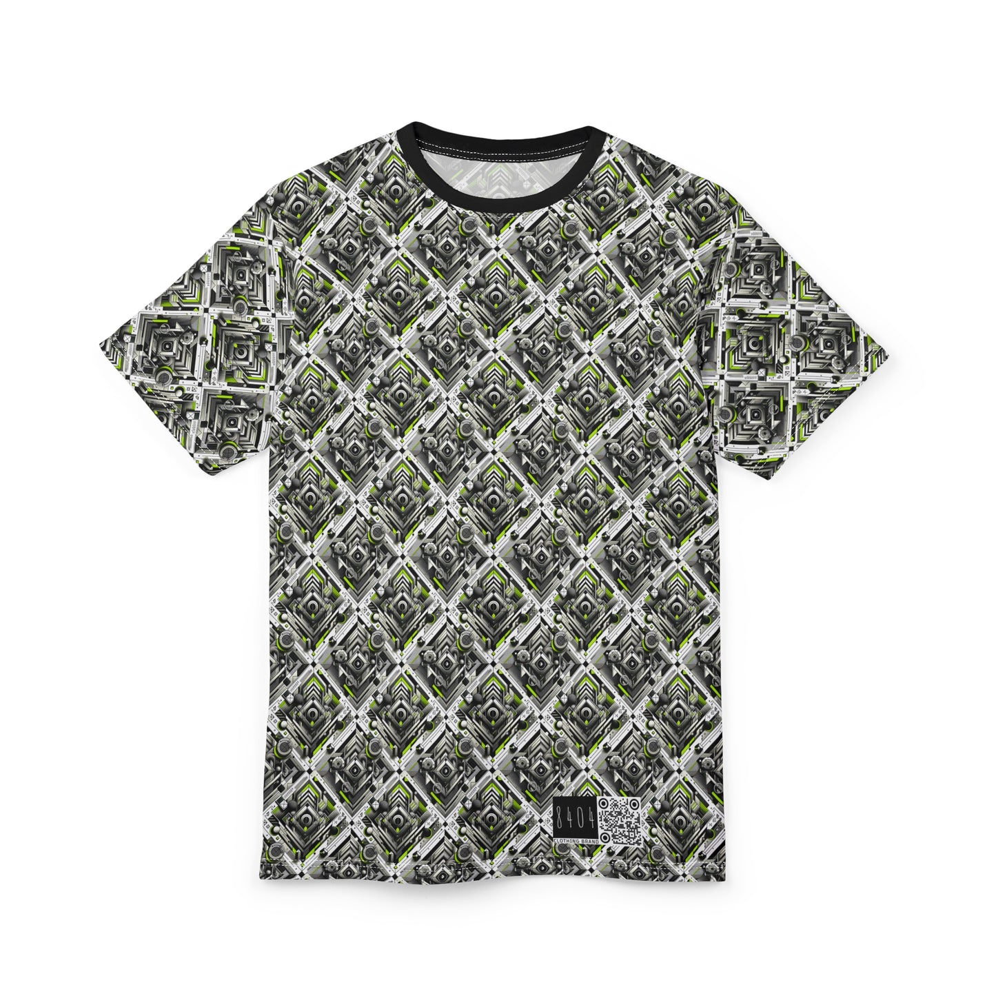 Elevated Sporty Tech Tech-Forward Streetwear Unisex Cut & Sew Tee - 8404 Design-70