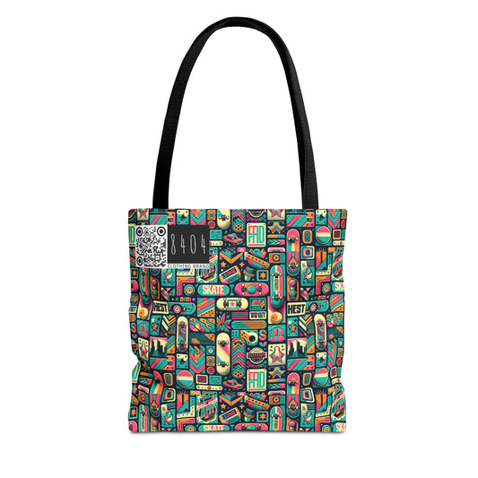 Skate Culture Revival Urban Retro Cool Tote Bag - 8404 Design-61