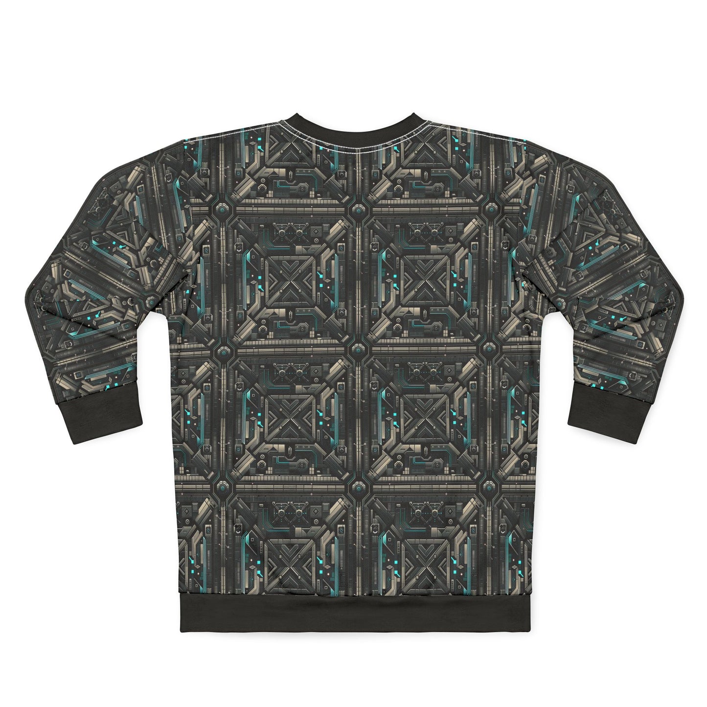 Tech Noir Futuristic Tech Aesthetic with a Dark Twist Sweatshirt - 8404 Design-59