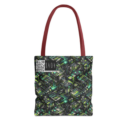 Tech-Infused Graphics Tech-Forward Streetwear Tote Bag - 8404 Design-47