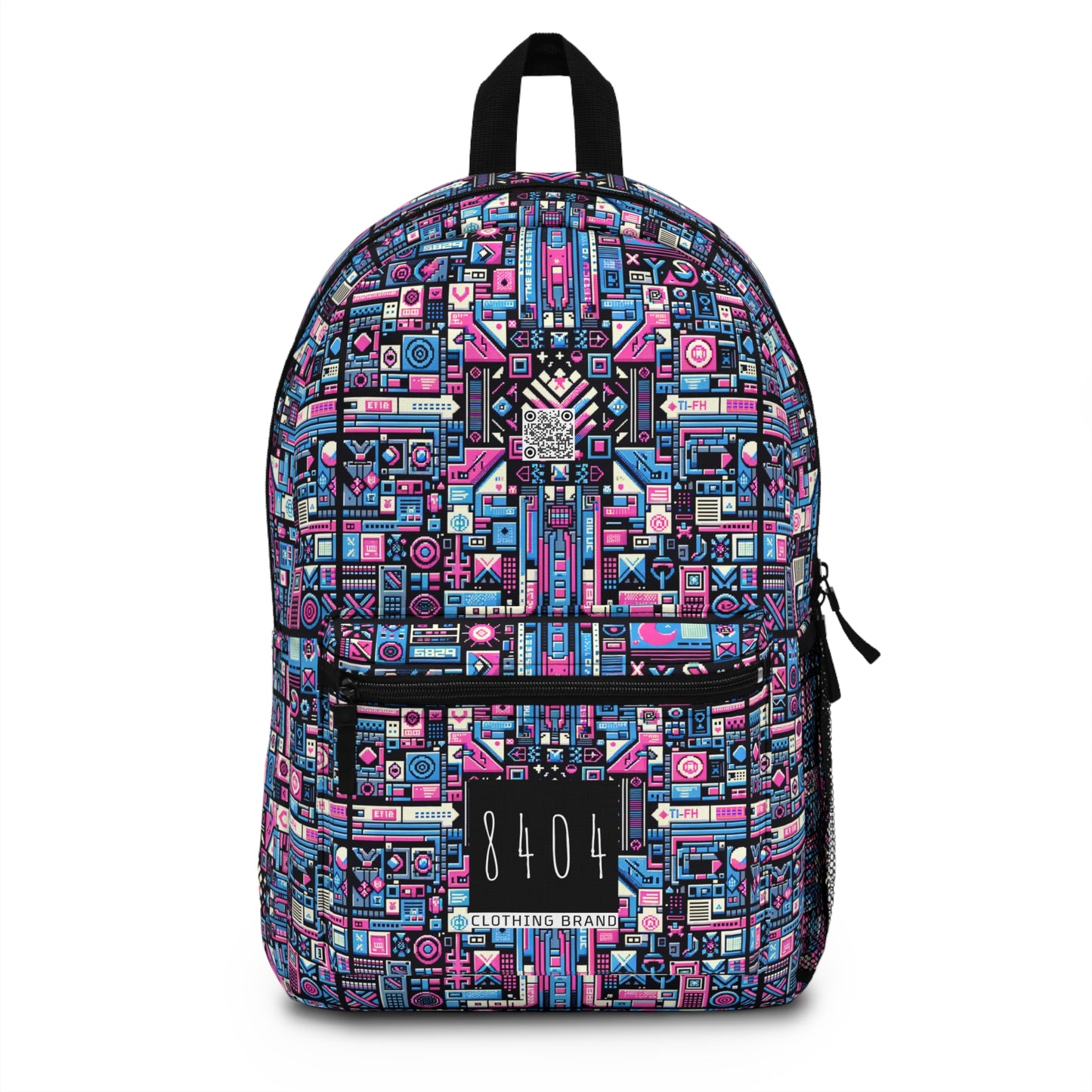 Digital Rebellion Youthful Streetwear with a Rebellious Digital Twist Backpack - 8404 Design-65