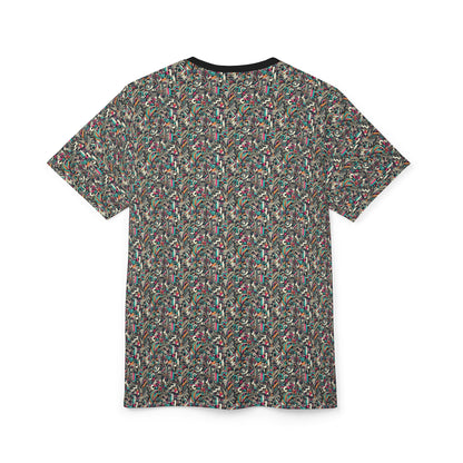 Digital Street Art Urban Street Style Unisex Cut & Sew Tee - 8404 Design-74