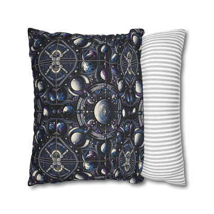 Tech Astronaut Tech-Forward Streetwear Meets Space Exploration Spun Polyester Square Pillowcase - 8404 Design-46