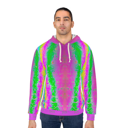 8404's Unisex Adult "fluorescence in Magenta" Fashion Pullover Hoodie