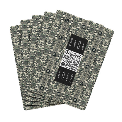 Cyber Garden Party Tech Garden Extravaganza Poker Playing Cards - 8404 Design-54 S