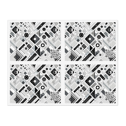 Digital Minimalism Minimalist Tech Sticker Sheets - 8404 Design-33