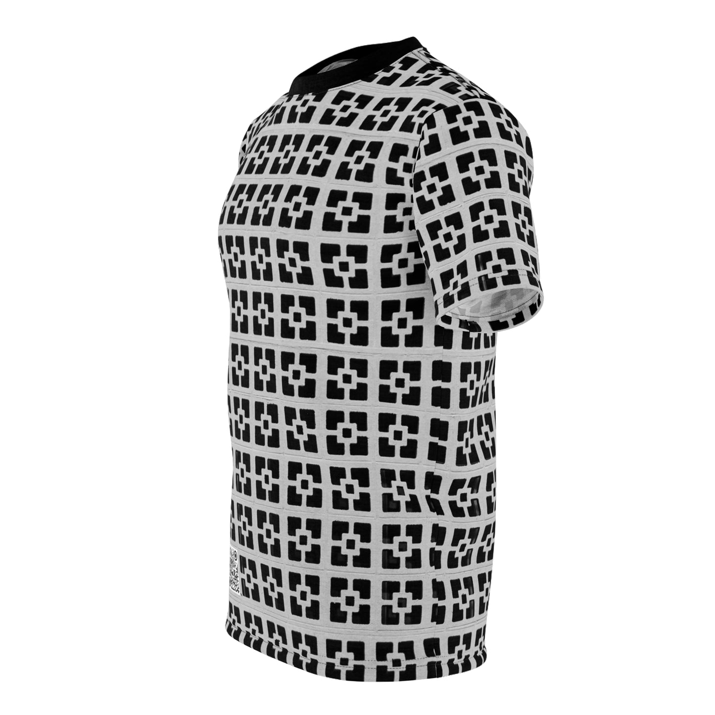 8404 Design Unisex Cut & Sew Tee - "pattern 4 Black" - S/m/l/xl/2xl/3xl T-Shirt