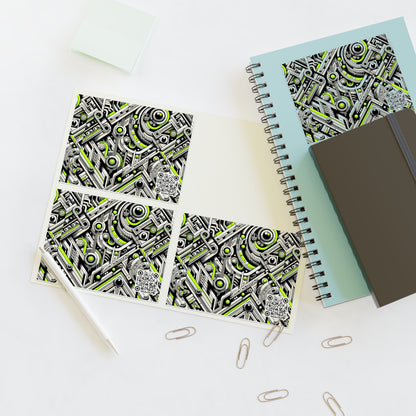 Elevated Sporty Tech Tech-Forward Streetwear Sticker Sheets - 8404 Design-53