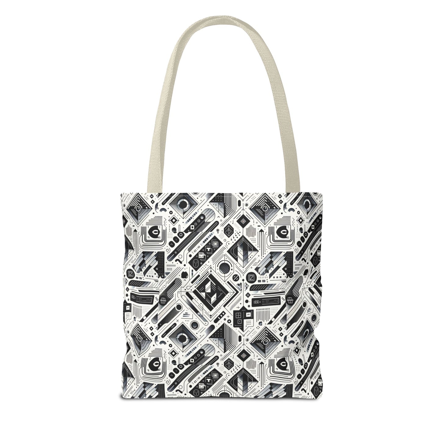Tech Minimalism Minimalist Tech Tote Bag - 8404 Design-72