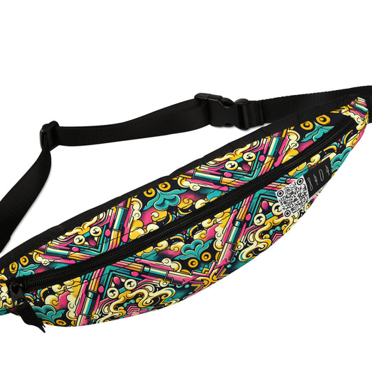 Neon Pop Art Revival Pop Culture Retro Fanny Pack - 8404 Design-59
