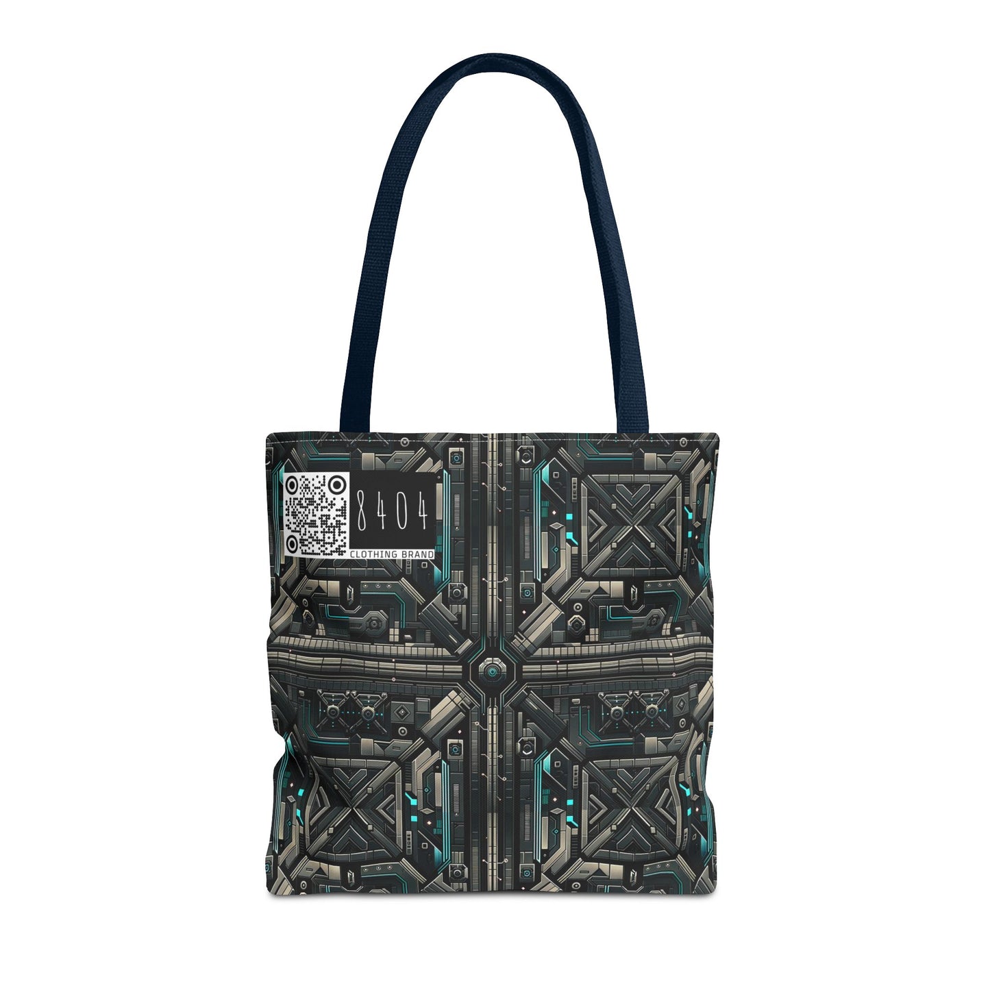 Tech Noir Futuristic Tech Aesthetic with a Dark Twist Tote Bag - 8404 Design-59