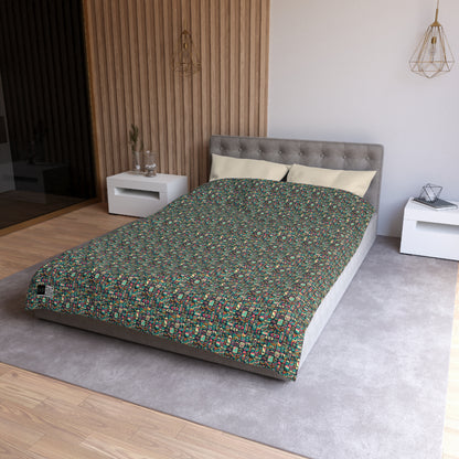 Skate Culture Revival Urban Retro Cool Microfiber Duvet Cover - 8404 Design-61