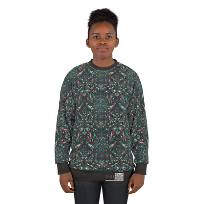 Digital Rebellion Tech-Inspired Streetwear Sweatshirt - 8404 Design-54