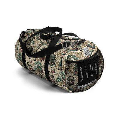 Cultural Artisanal Fusion Contemporary Cultural Elegance Duffel Bag - 8404 Design-68