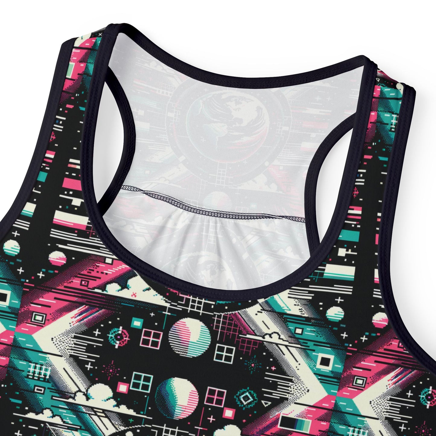 Digital Artistry Digital-native Streetwear Women's Tank Top - 8404 Design-62