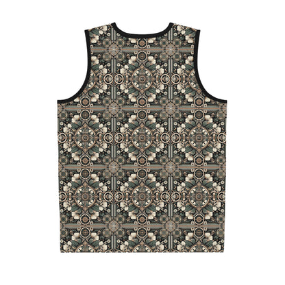 Cyber Garden Party Tech Garden Extravaganza Basketball Jersey - 8404 Design-66