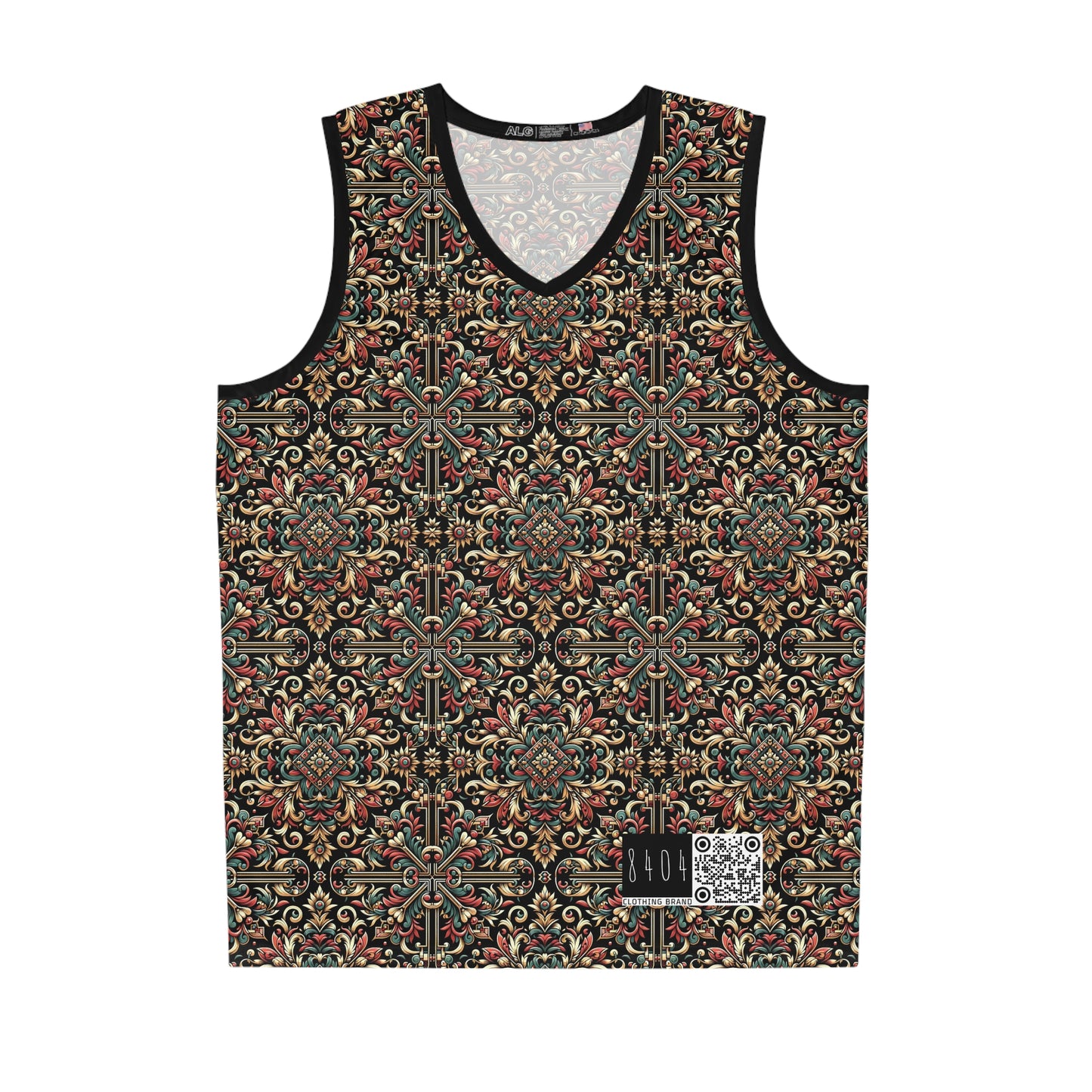 Streetwear Renaissance Artistic Clash of Old and New Basketball Jersey - 8404 Design-46