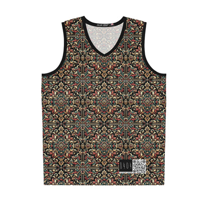 Streetwear Renaissance Artistic Clash of Old and New Basketball Jersey - 8404 Design-46