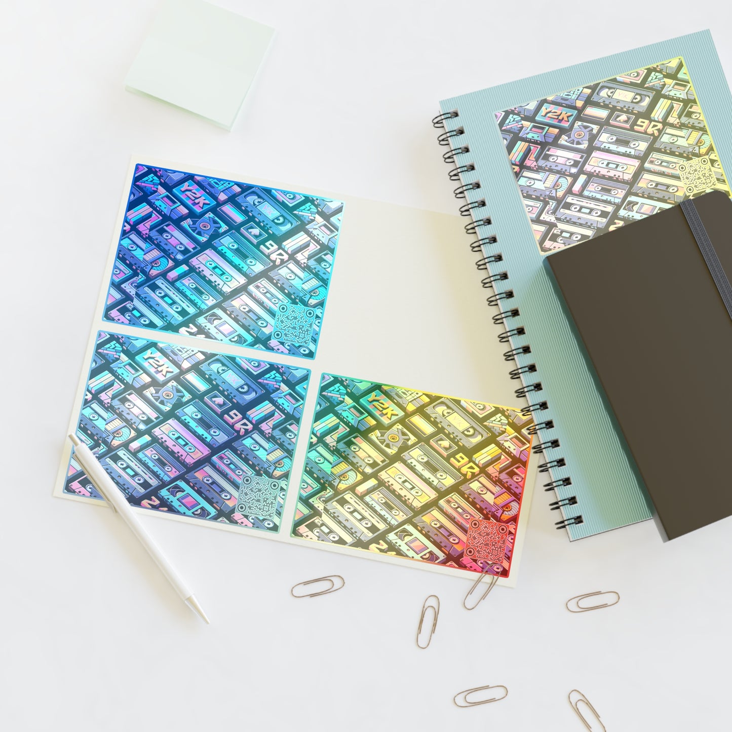 Digital Nostalgia Tech-Inspired Retro Fusion Sticker Sheets - 8404 Design-50
