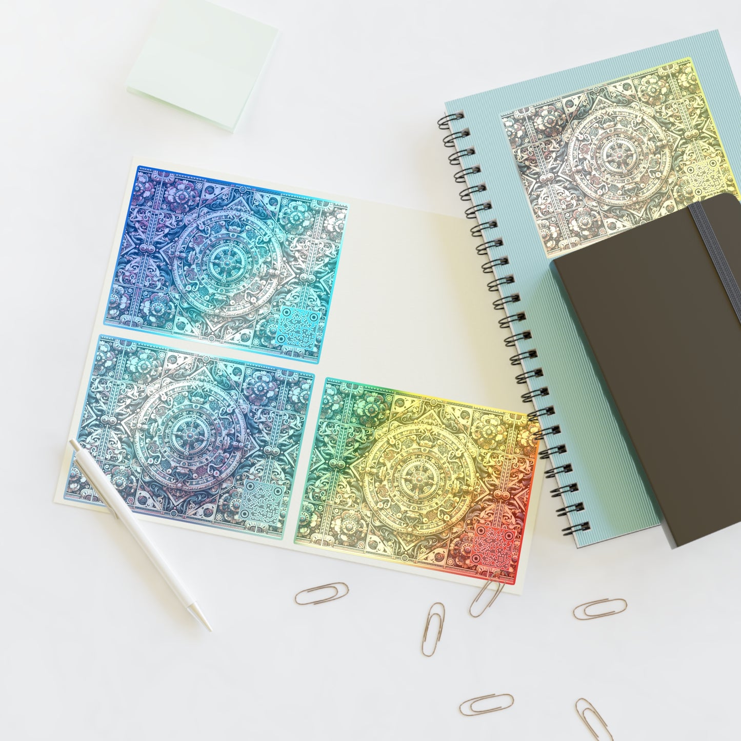 Urban Renaissance Historical Fusion With Street Edge Sticker Sheets - 8404 Design-57