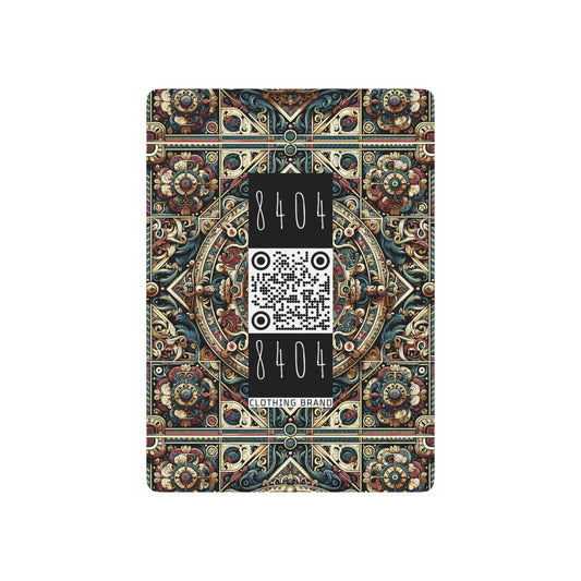Urban Renaissance Historical Fusion With Street Edge Poker Playing Cards - 8404 Design-57 B