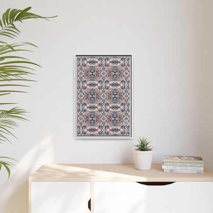 Matte Canvas, Framed (multi-Color) - 8404 Design-01