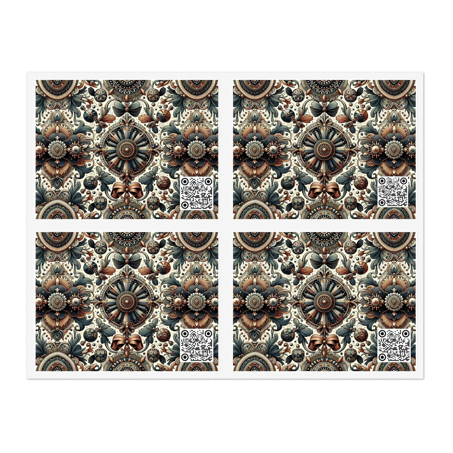 Neo-Dandyism Modern Dandy Streetwear Sticker Sheets - 8404 Design-51