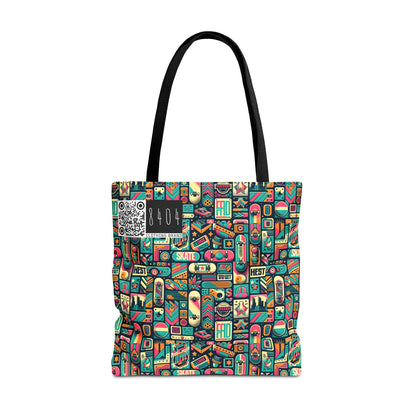 Skate Culture Revival Urban Retro Cool Tote Bag - 8404 Design-61