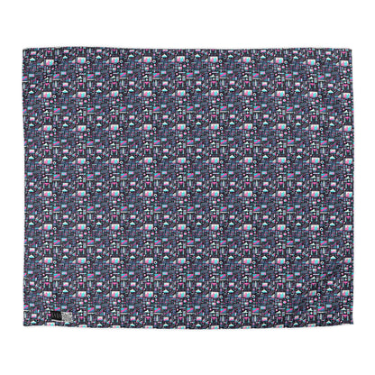 Digital Rebellion Youthful Streetwear with a Rebellious Digital Twist Microfiber Duvet Cover - 8404 Design-71