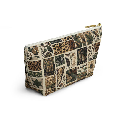 Streetwear Safari Urban Jungle Explorer Accessory Pouch W T-Bottom - 8404 Design-51