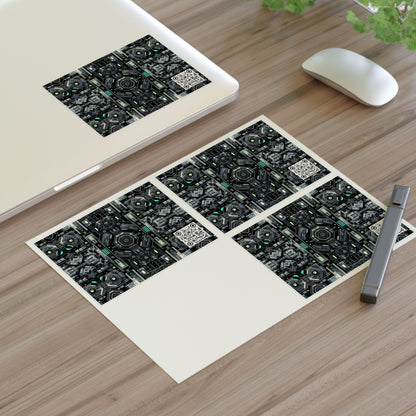 Tech Noir Tech-Forward Minimalism Sticker Sheets - 8404 Design-52