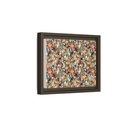 Digital Artistic Expression Artistic Streetwear Matte Canvas, Framed (multi-Color) - 8404 Design-46 B