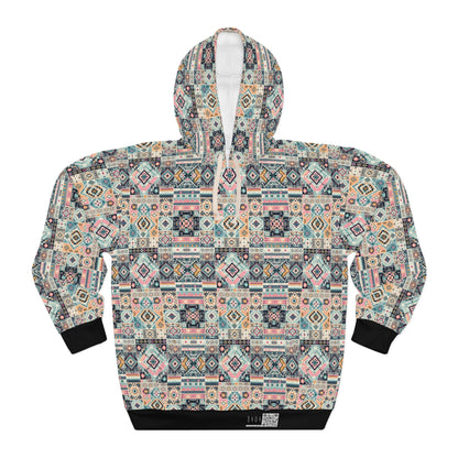 Digital Artisanal Fusion Digital Artisanal Pullover Hoodie - 8404 Design-55