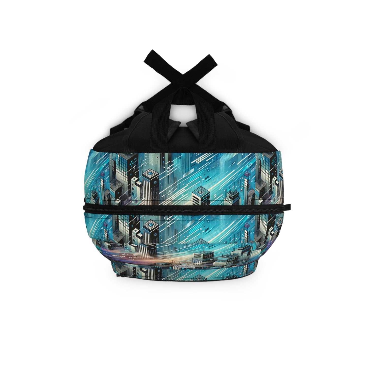 Digital Motion Futuristic Tech Backpack - 8404 Design-58