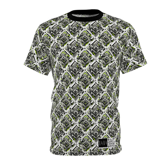 Elevated Sporty Tech Tech-Forward Streetwear Unisex Cut & Sew Tee - 8404 Design-70