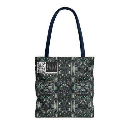 Tech Noir Tech-Forward Minimalism Tote Bag - 8404 Design-52