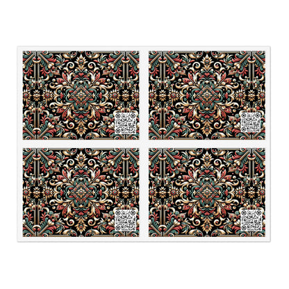 Streetwear Renaissance Artistic Clash of Old and New Sticker Sheets - 8404 Design-46