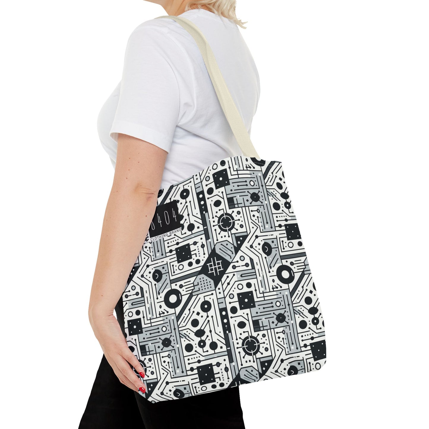 Digital Minimalism Minimalist Tech Tote Bag - 8404 Design-48