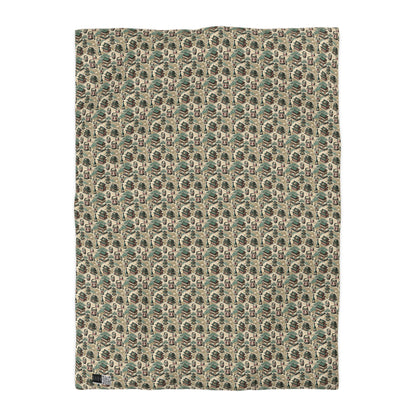 Cultural Artisanal Fusion Contemporary Cultural Elegance Microfiber Duvet Cover - 8404 Design-68