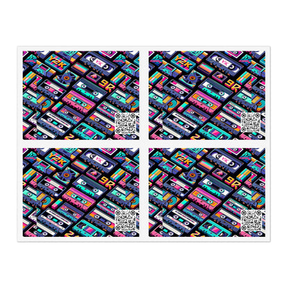 Digital Nostalgia Tech-Inspired Retro Fusion Sticker Sheets - 8404 Design-50