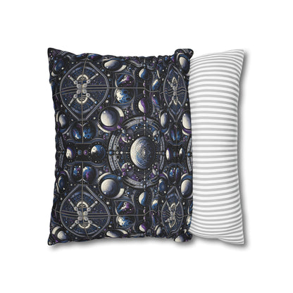 Tech Astronaut Tech-Forward Streetwear Meets Space Exploration Spun Polyester Square Pillowcase - 8404 Design-46