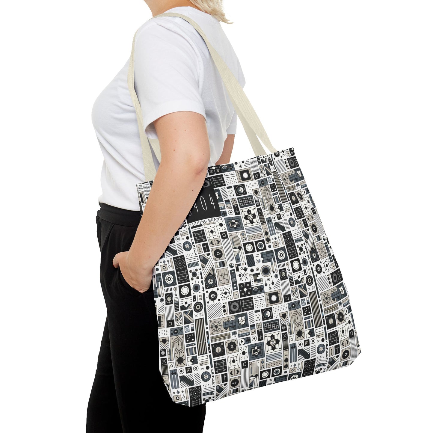 Digital Minimalism Minimalist Tech Tote Bag - 8404 Design-45