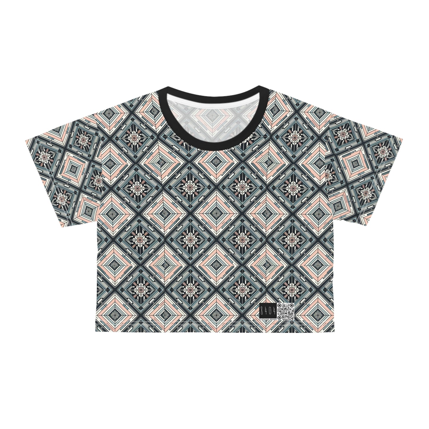 Tech Minimalism Minimalist Tech Crop Tee - 8404 Design-60