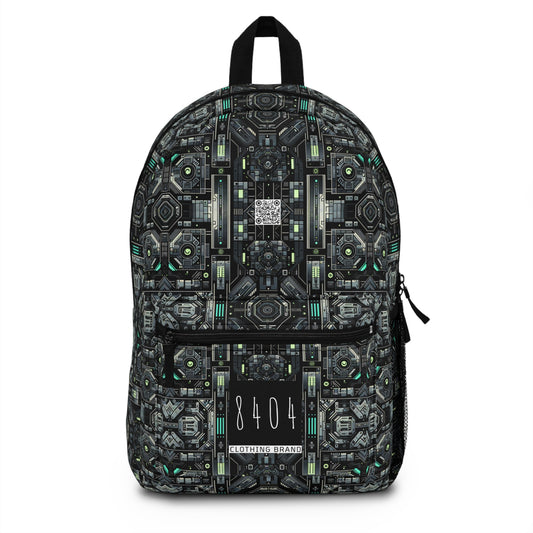 Tech Noir Tech-Forward Minimalism Backpack - 8404 Design-52