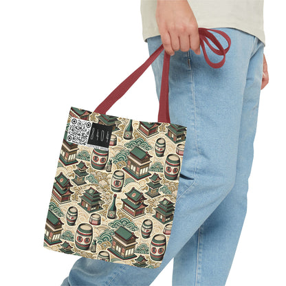 Cultural Artisanal Fusion Contemporary Cultural Elegance Tote Bag - 8404 Design-68