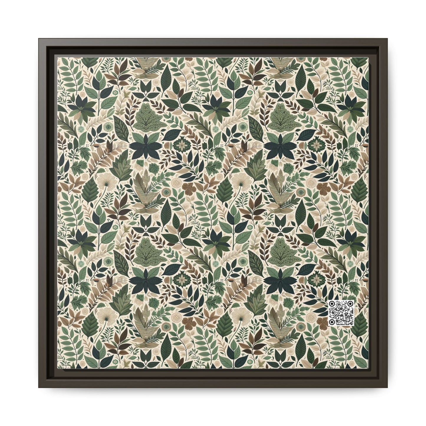 Streetwear Sustainability Environmentally Conscious Streetwear with a Natural Aesthetic Matte Canvas, Framed (multi-color) - 8404 Design-57 B