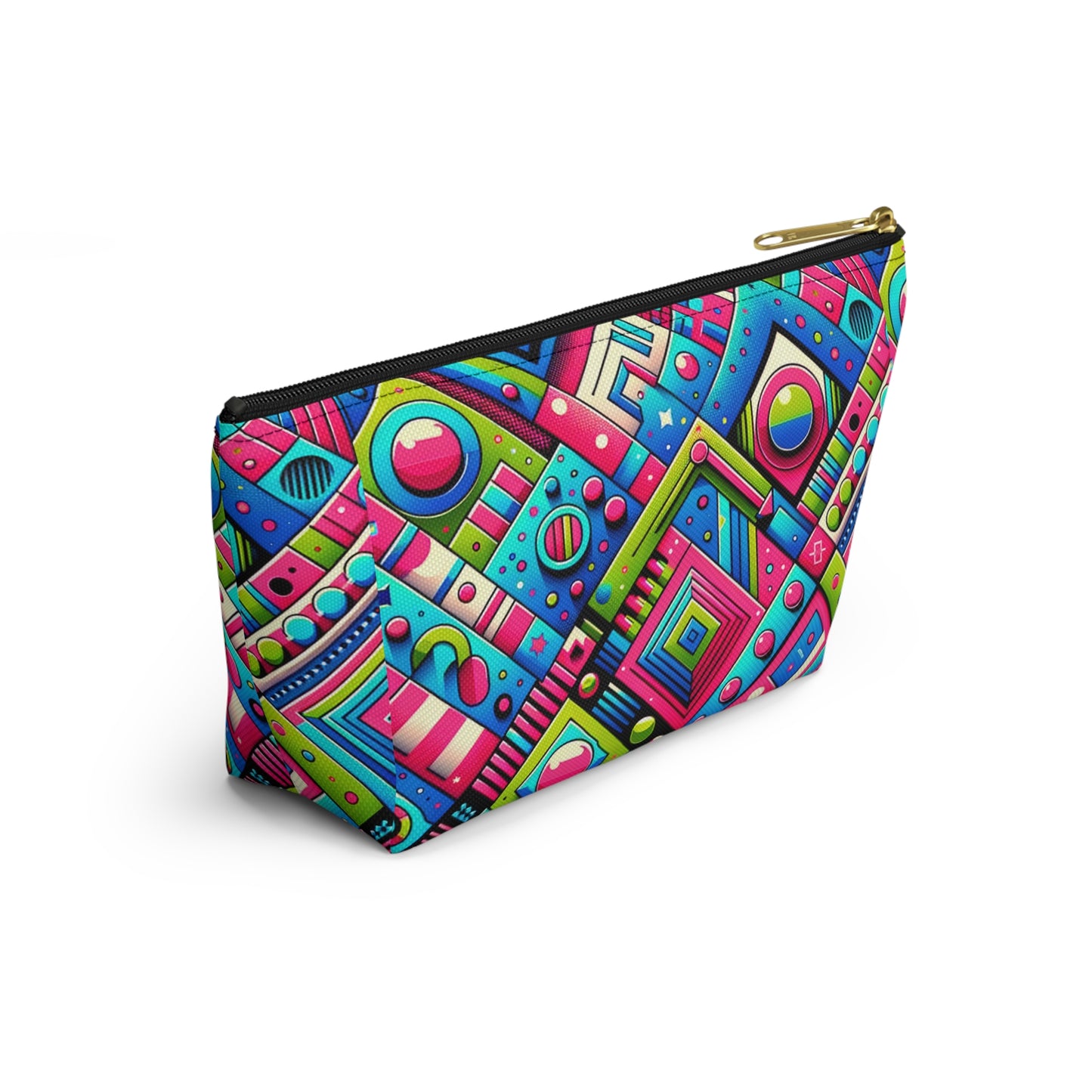 Neon Street Pop Vibrant and Eye-catching Accessory Pouch W T-bottom - 8404 Design-63