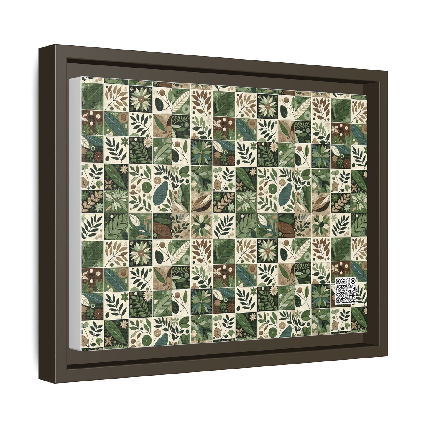 Streetwear Sustainability Environmentally Conscious Streetwear with a Natural Aesthetic Matte Canvas, Framed (multi-color) - 8404 Design-57 A